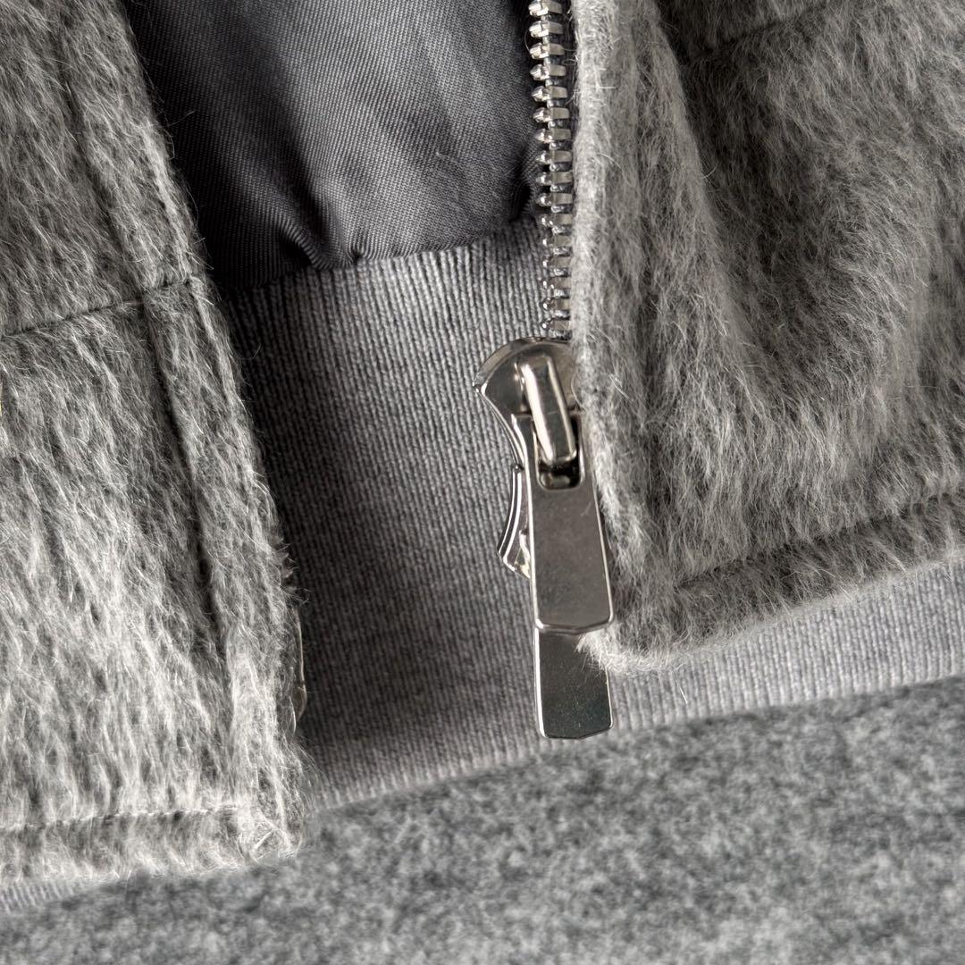 GALERIE VIE キッドモヘヤ シャギー ビッグハリントン ジャケット