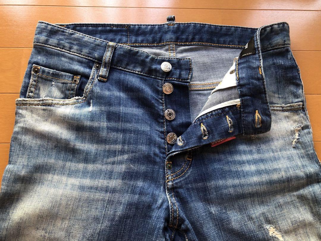 DSQUARED2（ディースクエアード） スケーター ダメージ加工