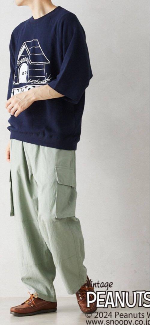 ジャーナルスタンダード 別注　スヌーピー　半袖スウェット　ネイビー　M 新品