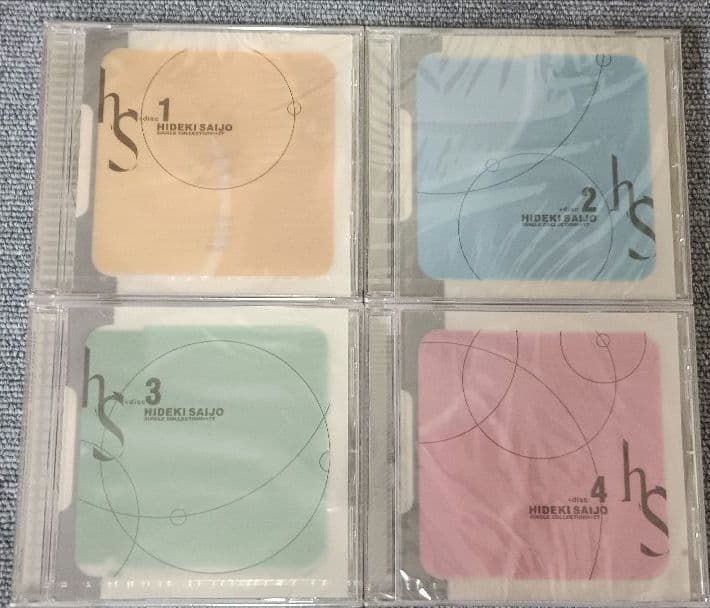 未開封】西城秀樹 シングル・コレクションボックス「77の軌跡」 Disc1