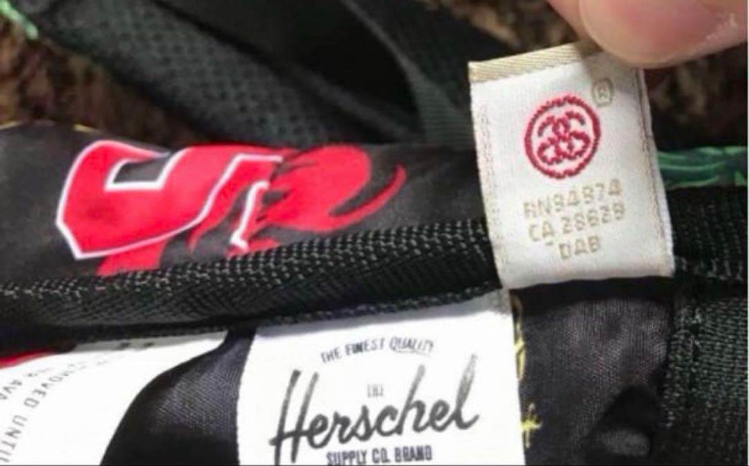 STUSSY ステューシー HERSHEL ハーシェル バックパック リュック STUSSY ステューシー HERSHEL ハーシェル バックパック リュック