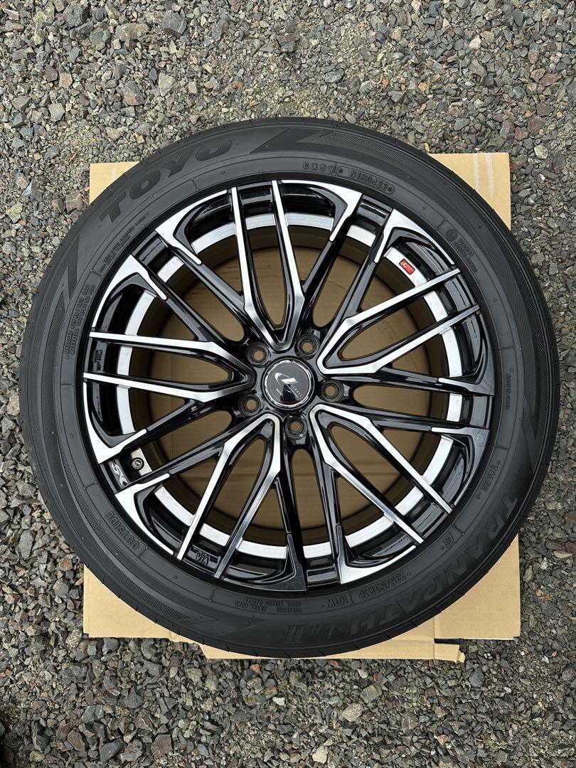 【おとな店長】ウェッズレオニスSK 18インチ ホイール•タイヤセット