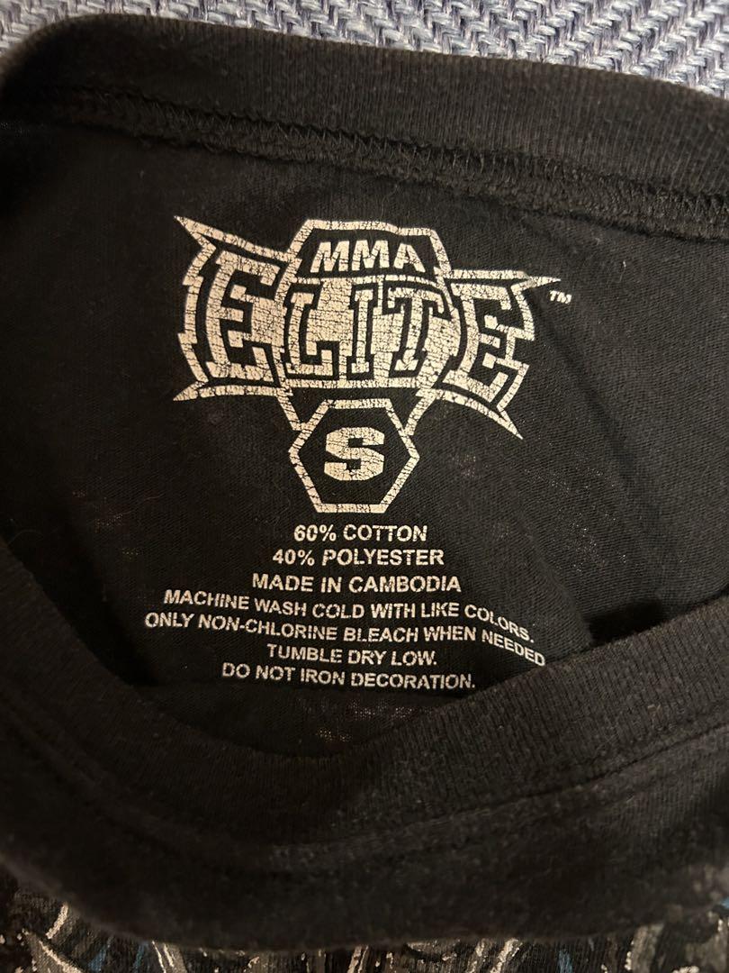 MMA ELITE 長袖シャツ　サーマル袖  黒とグレー