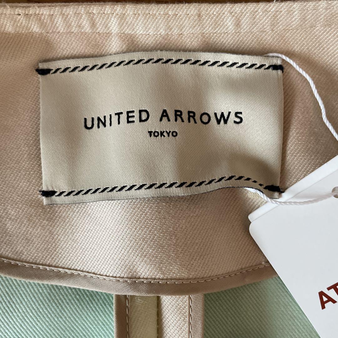 【新品未使用】UNITED ARROWS（ユナイテッドアローズ）ノーカラーコート