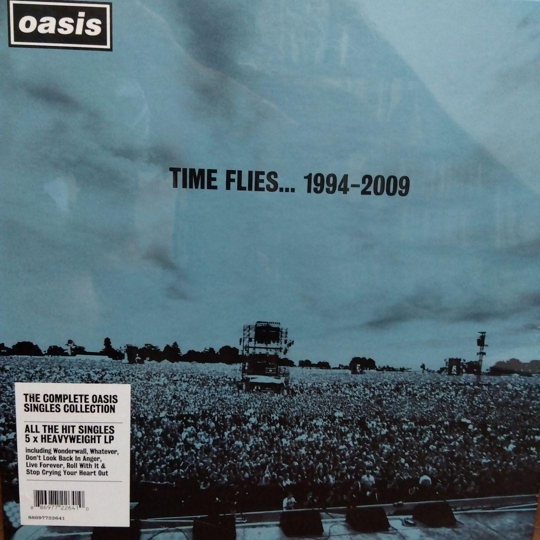 uk original! oasis time flies...廃盤boxlp