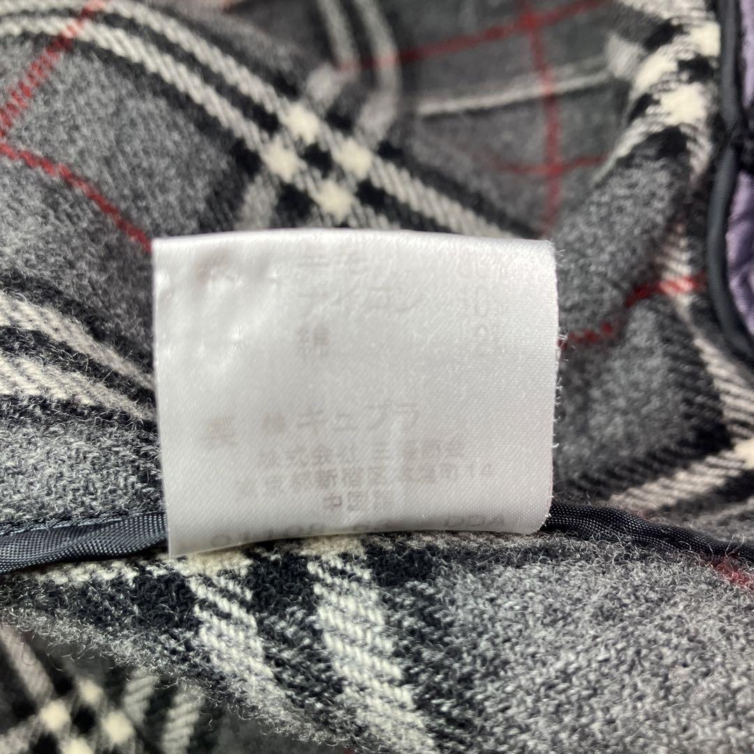 BURBBERY BLACK LABEL ダッフルコート　L ウール　フード付