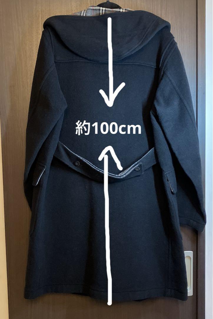 BURBBERY BLACK LABEL ダッフルコート　L ウール　フード付