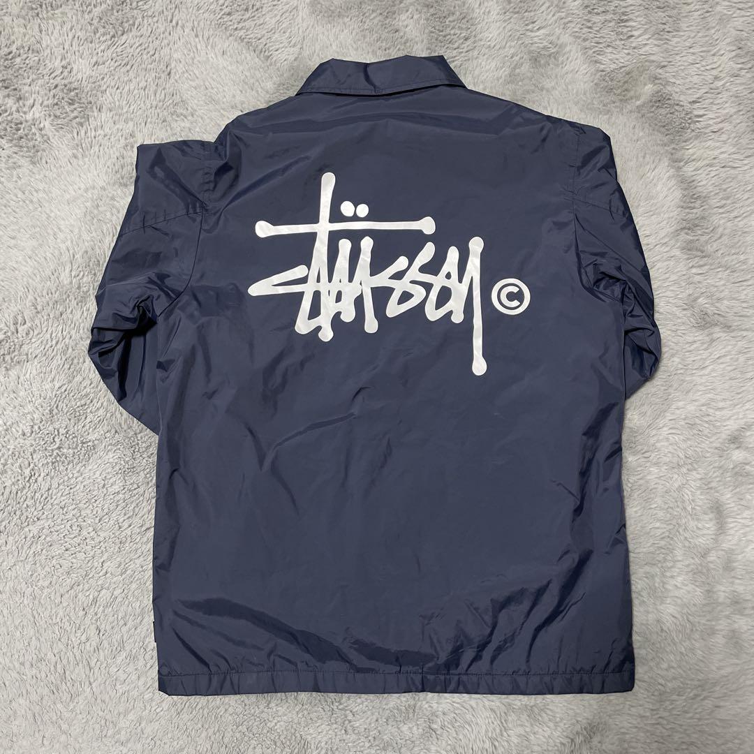 STUSSY(ステューシー) / コーチジャケット/S/ポリエステル/GRN