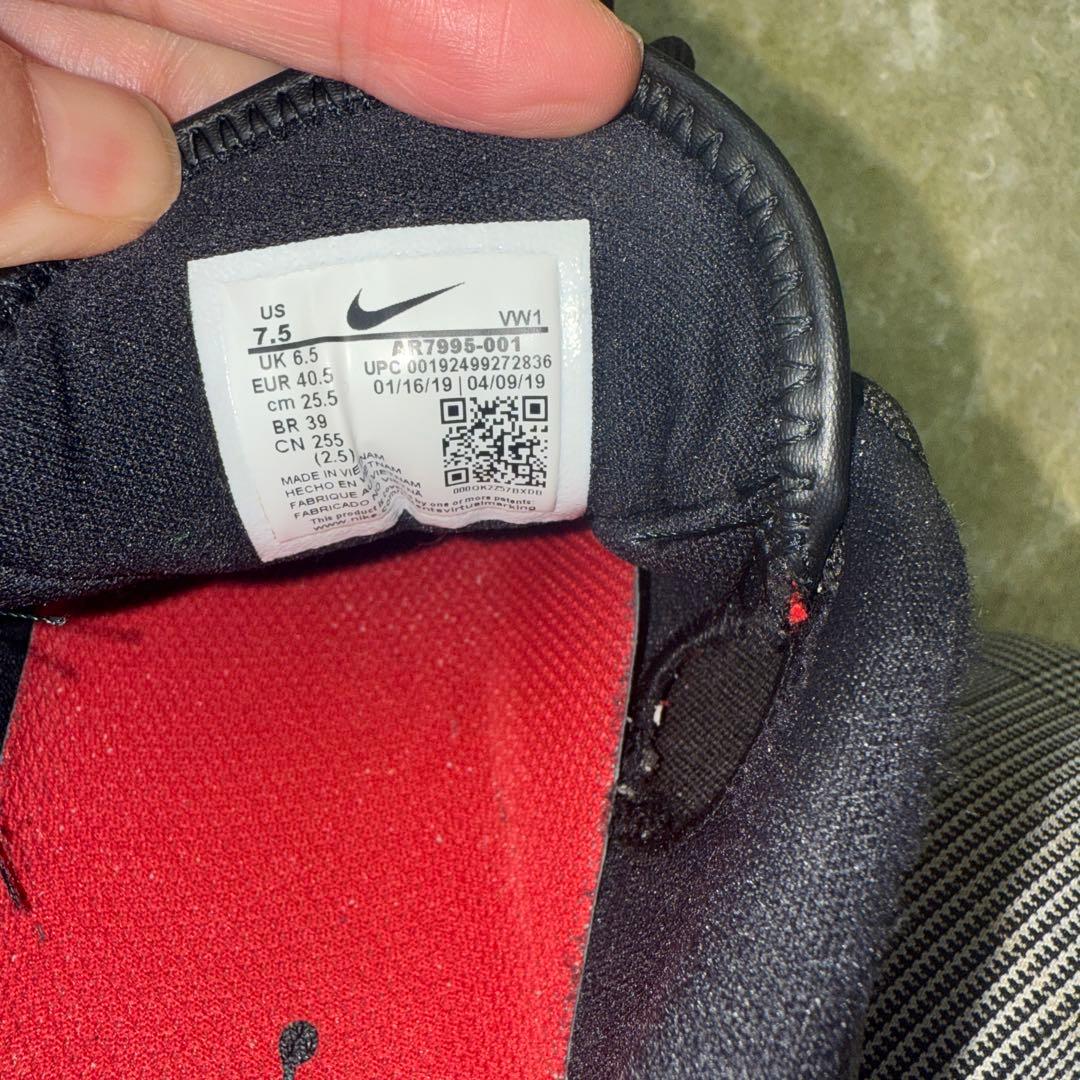 NIKE Jordan ゴルフシューズ ブラック　25.5