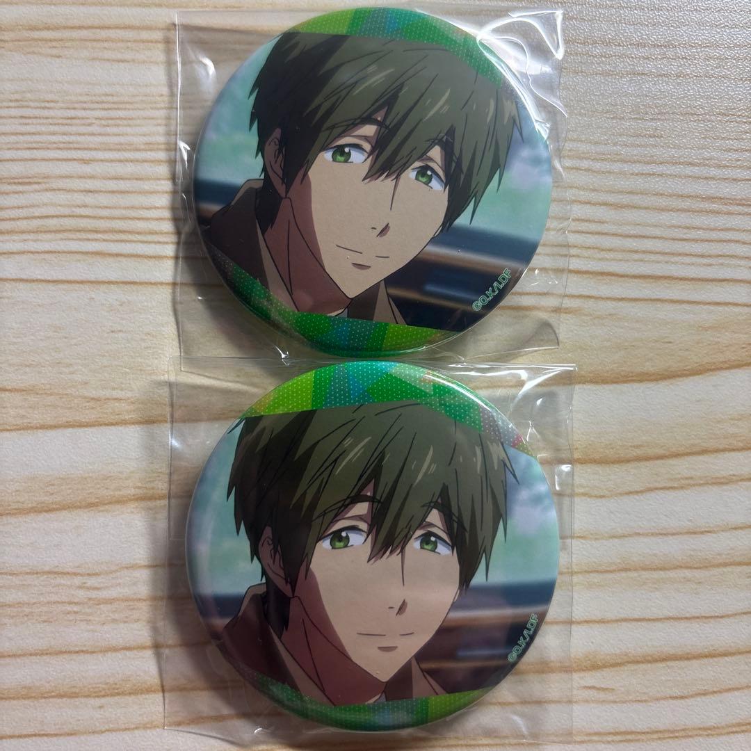 Free ハイスピード 橘真琴 缶バッジ OP 缶バッジ 2点セット - メルカリ