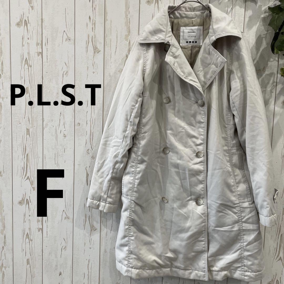 【PLST】レディースコート　白　ダウン　あったか　カジュアル　大人かわいい