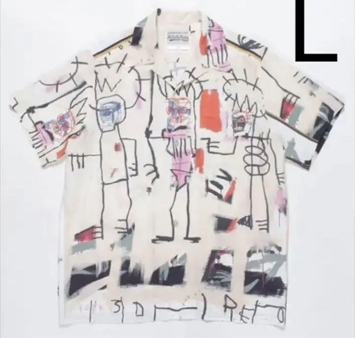 Lサイズ wackomaria basquiat バスキア アロハシャツ