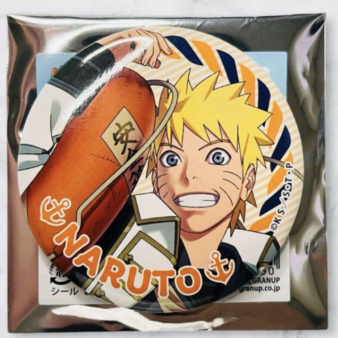 NARUTO ナルト疾風伝 マリンルック 缶バッジ - メルカリ