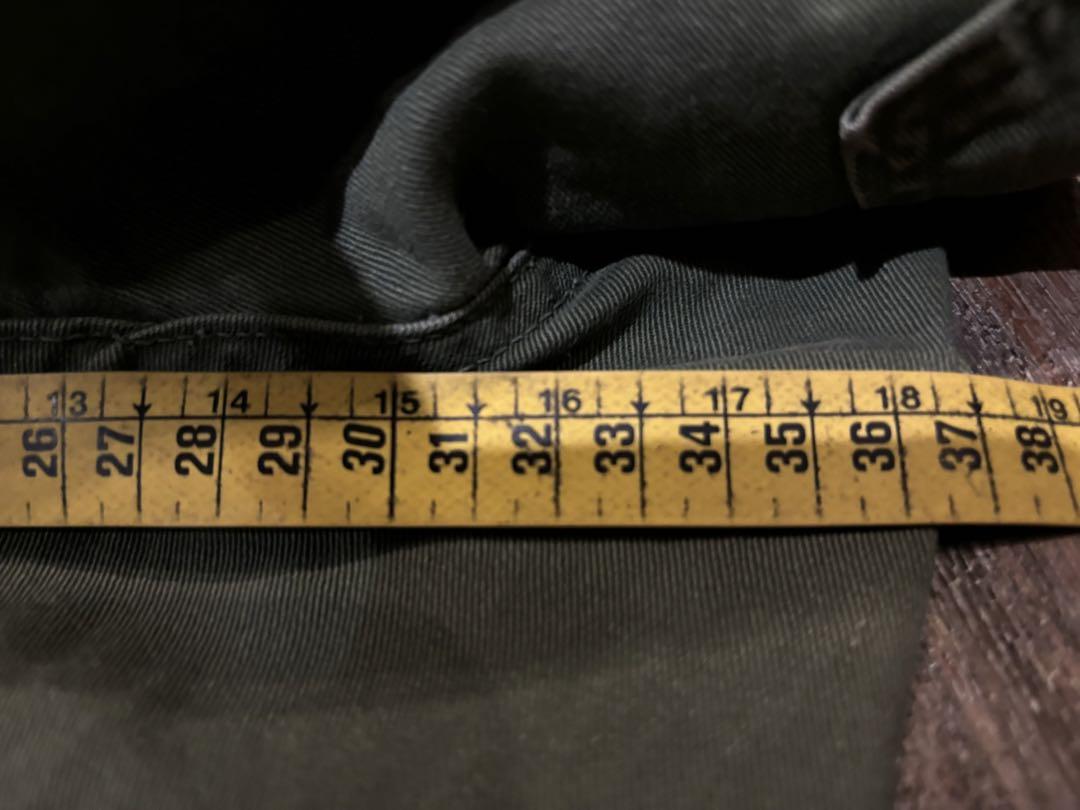 ◎60s 米軍実物 OG107 US-ARMY ベイカーP 裾菊穴32×33◎