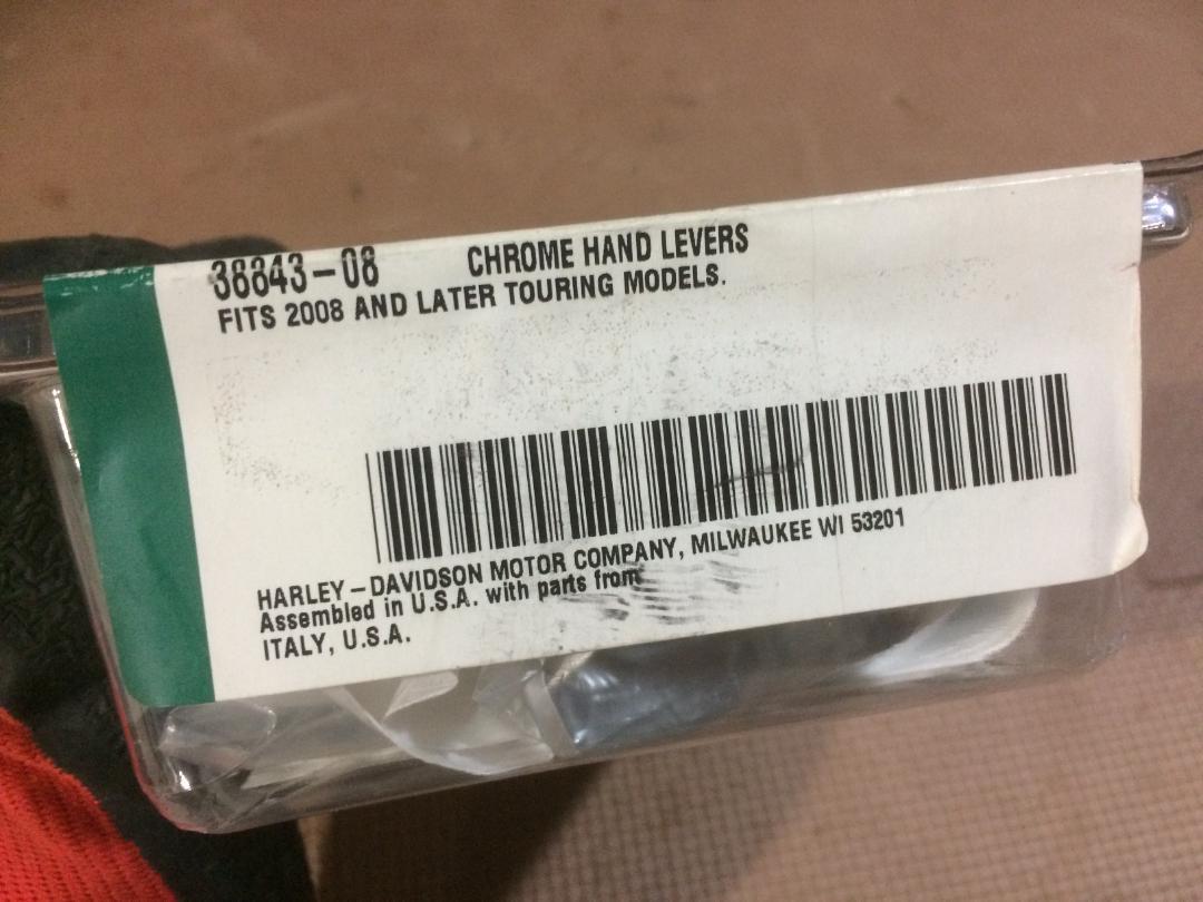 超激得即納 ハーレー純正 38843-08 未使用 cZ9OC-m71206816243 クロームレバー 特価最安値