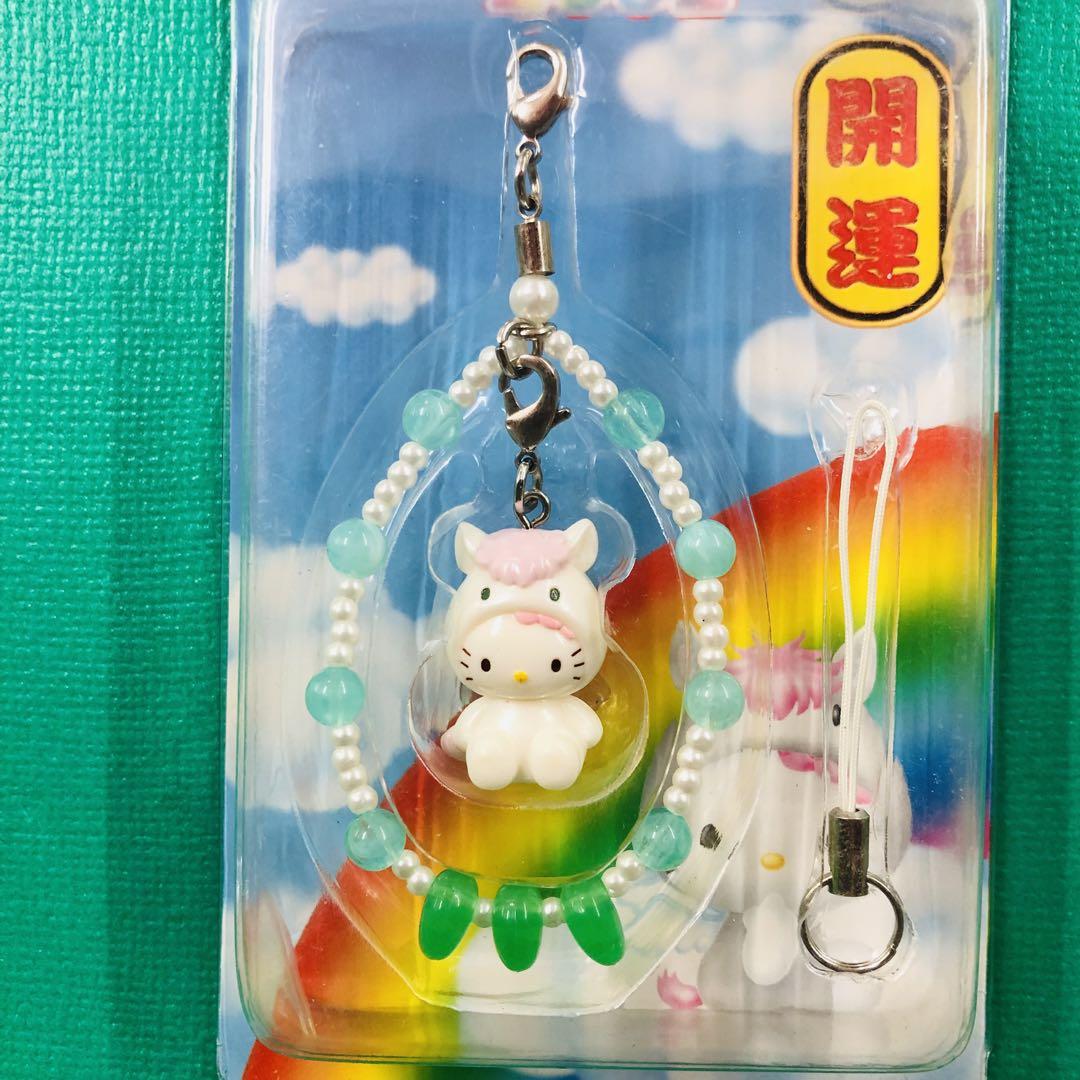 2001年製 レア☆ハローキティ 開運 馬 エンジェル ペガサス