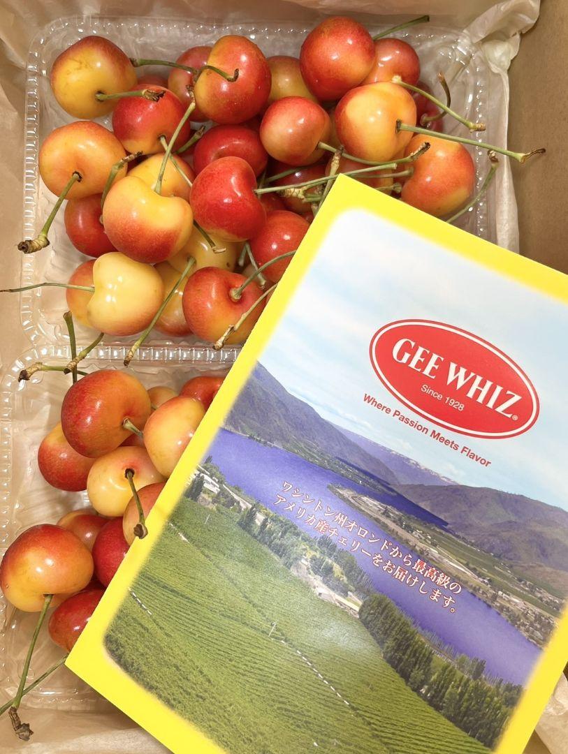 最高級レーニアチェリー　 geewhiz　1000g 最高級レーニアチェリー geewhiz 1000g - メルカリ