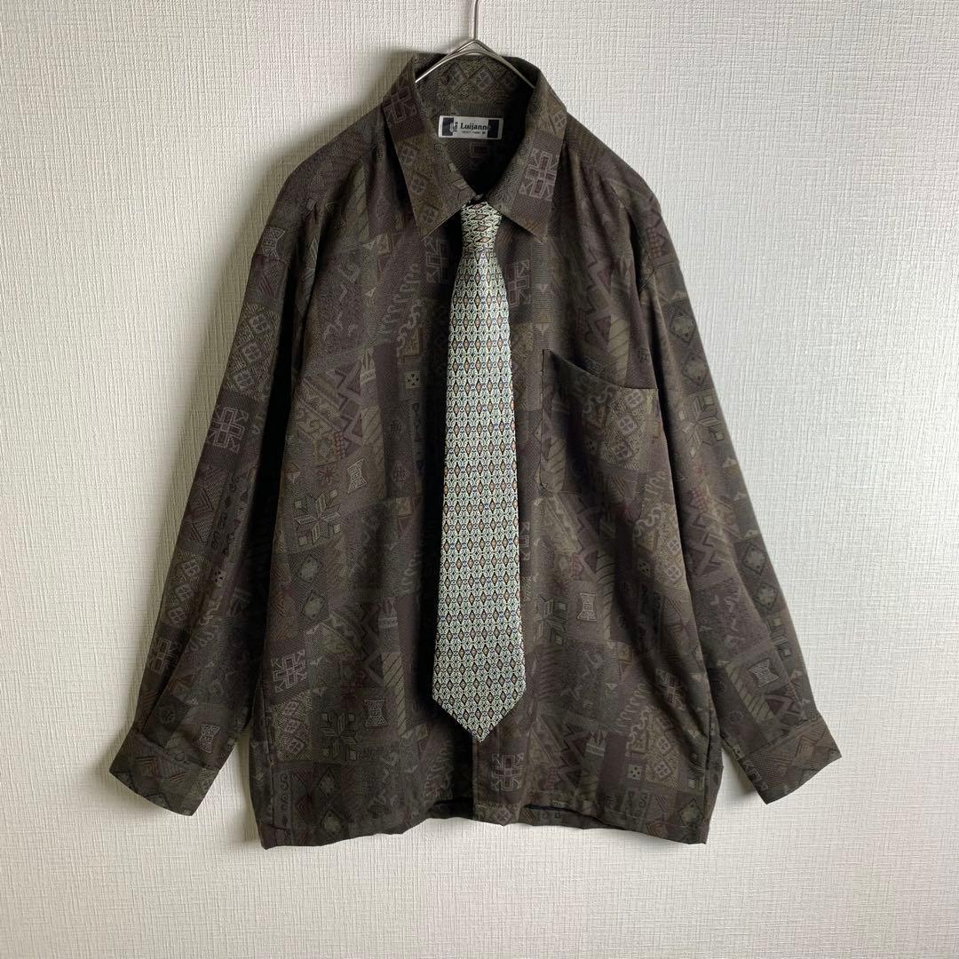 コーデ セットアップ ペンシルストライプ ネクタイシャツ 総柄 スーツ 成人式 コーデ セットアップ ペンシルストライプ ネクタイシャツ 総柄 スーツ 成人式