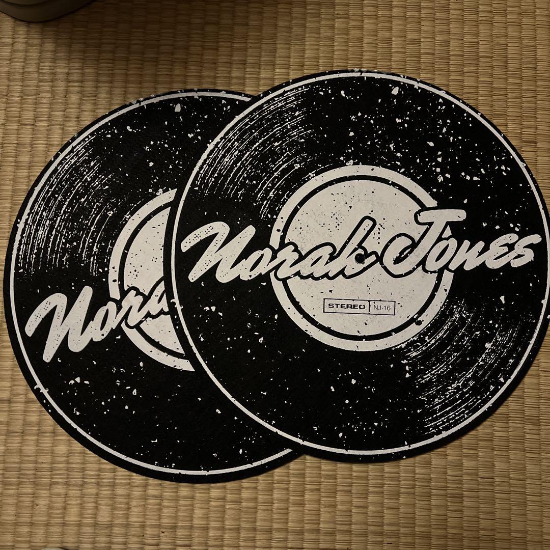 Norah jones ターンテーブルスリップマット2枚セット