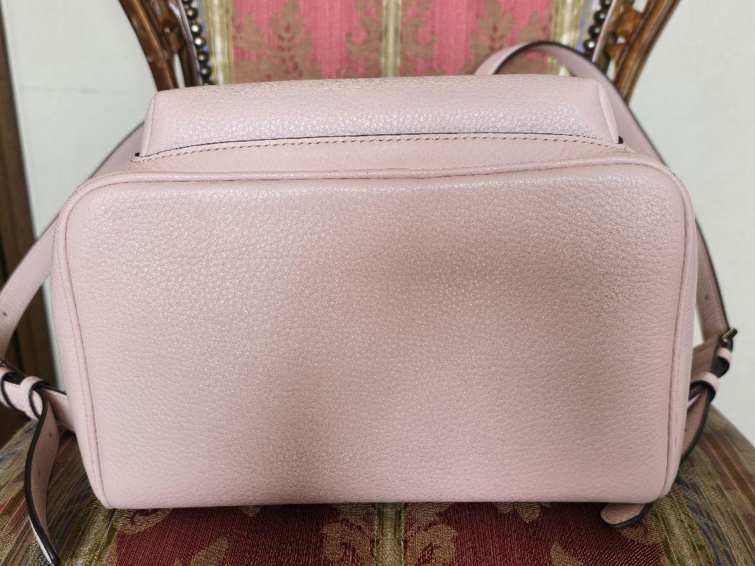 kate spade ピンク レザー リュック