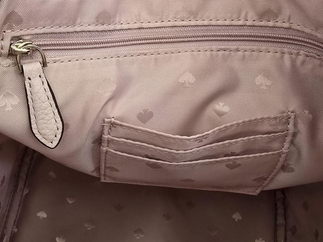 kate spade ピンク レザー リュック