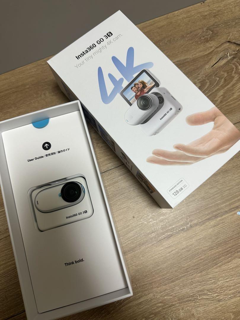 【128GB】Insta360 GO 3S 4K 本体と付属品