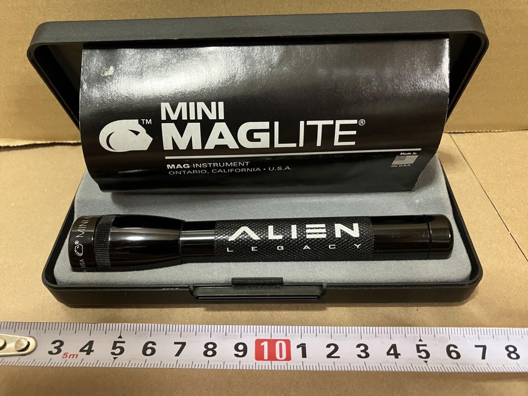 ミニマグライト　エイリアン　レガシー　マグ　インストロメント　当時物　限定品