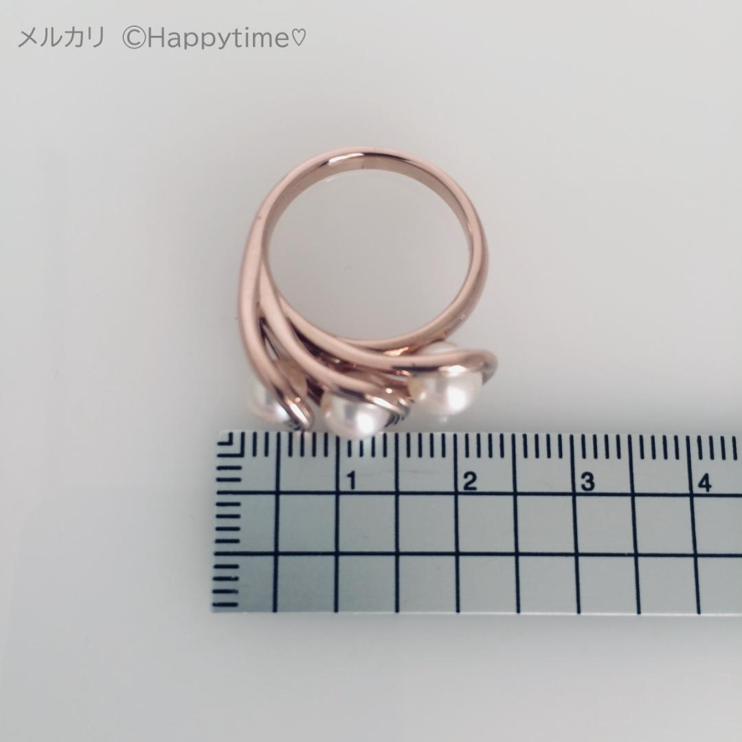 TASAKI タサキ SG750 3連パール ネックレス サクラゴールド