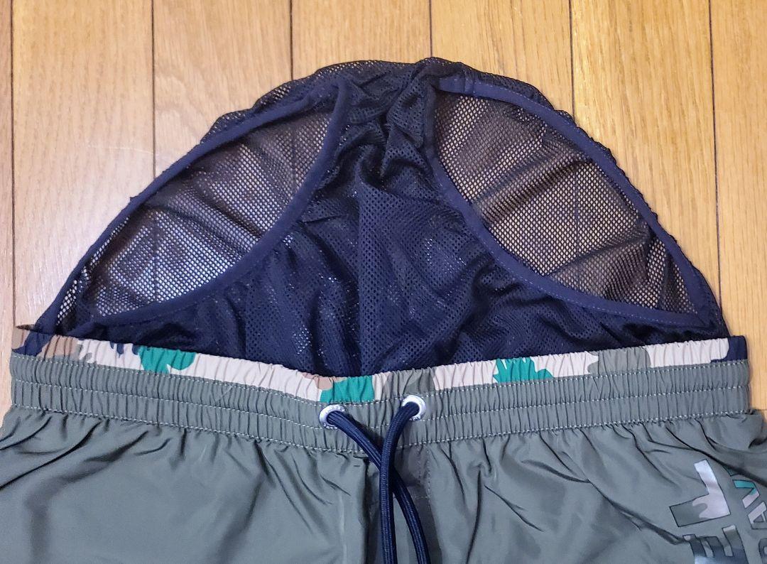 ディーゼル　新品　メンズ　スイムウェア(カモフラ/ネオンオレンジS) ディーゼル 新品 メンズ スイムウェア(カモフラージュ/カーキ②S
