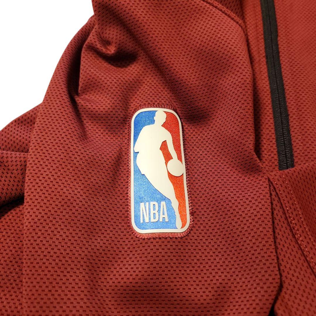 NBA NIKEキャバリアーズ シューティング フルジップ フーディ サイズL