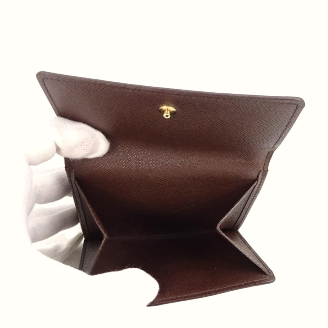 本物良品■ルイヴィトン■ダミエ/ポルトモネ・ビエカルトクレディ■Wホック財布 画像7