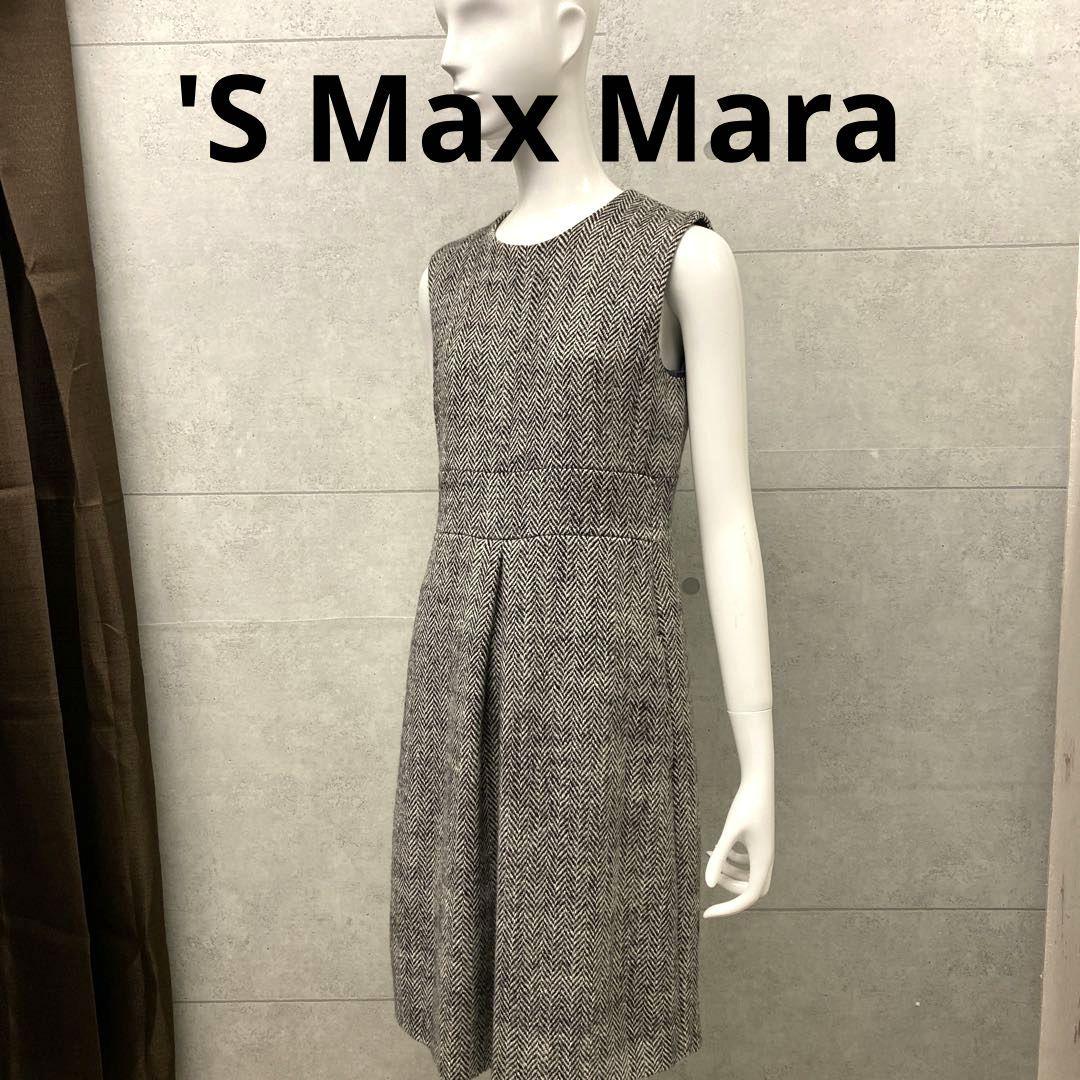 【送料込】Max Mara_ひざ丈ワンピース S Max Mara ひざ丈 ワンピース - メルカリ