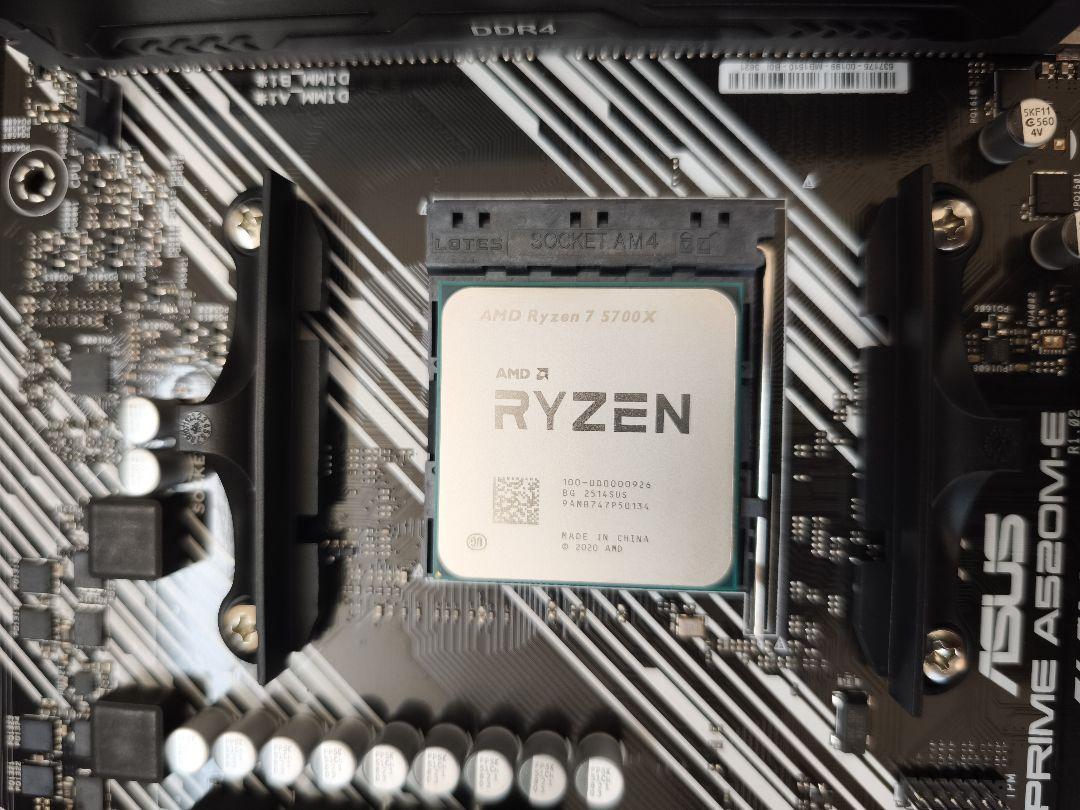 AMD Ryzen 7 5700X B550 マザーボード ddr4 32gb