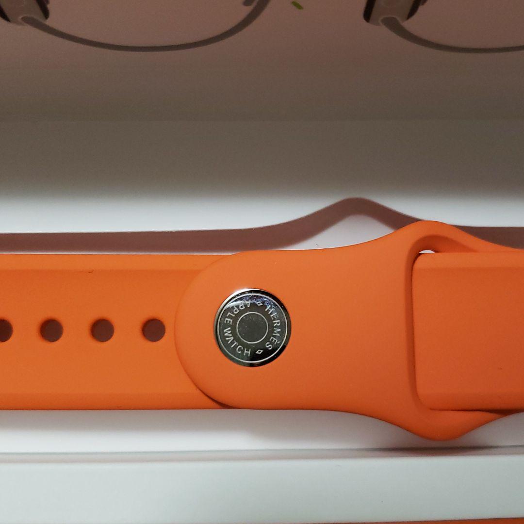 低価在庫あ Apple Watch HERMESエルメス ラバーバンド オレンジ 40㎜ pAmfO-m71210813845 2022新作登場
