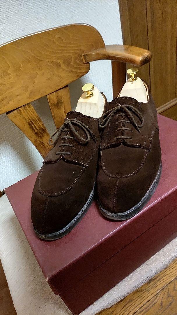 ロイドフットウェア　LloydFootwear Uチップ　スエード　ブラウン