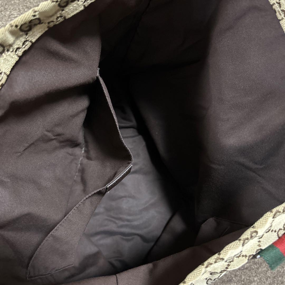 【美品】GUCCI　シェリーライン　名刺入れ　キャンバス　GG柄　ブラック 949d8f7344a18971d163aa676331c7