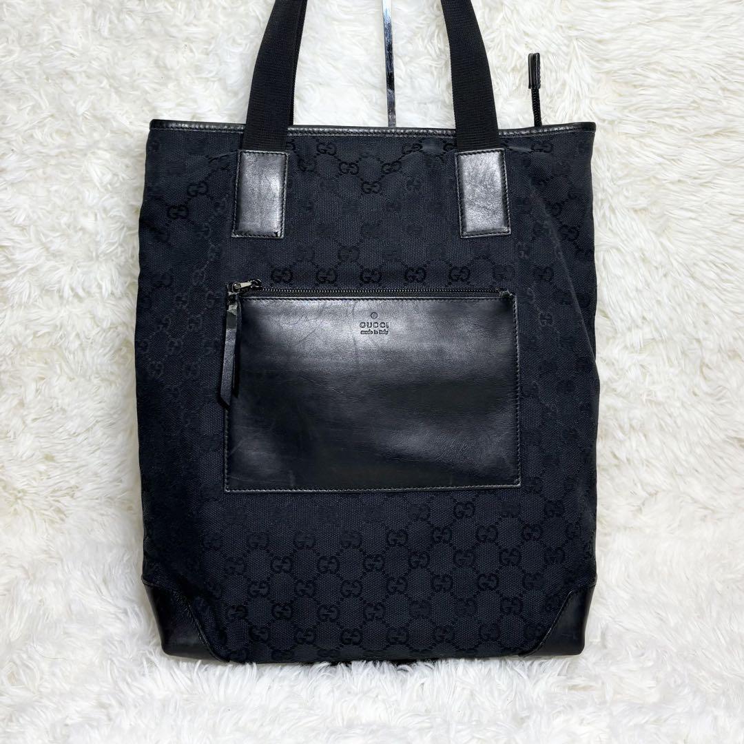 美品】Gucci グッチ トートバッグ GG柄 PVC A4 通勤 通学 美品】Gucci グッチ トートバッグ GG柄 PVC A4 通勤 通学
