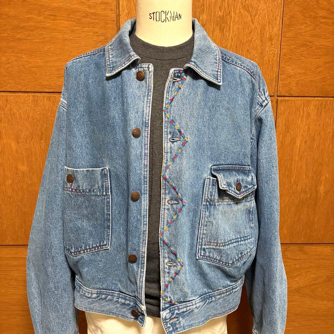 【イタリア製】ヴィンテージ MISSONI SPORT デニムジャケット (L) 【イタリア製】ヴィンテージ MISSONI SPORT デニムジャケット (L)