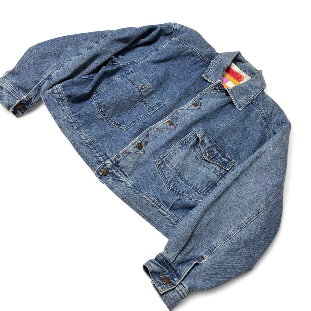 【イタリア製】ヴィンテージ MISSONI SPORT デニムジャケット (L) 【イタリア製】ヴィンテージ MISSONI SPORT デニムジャケット (L)