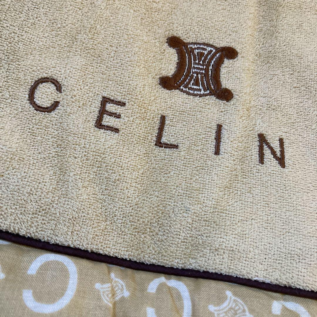 ち*ん様 CELINE セリーヌ 合繊肌掛け布団　マカダム柄　美品