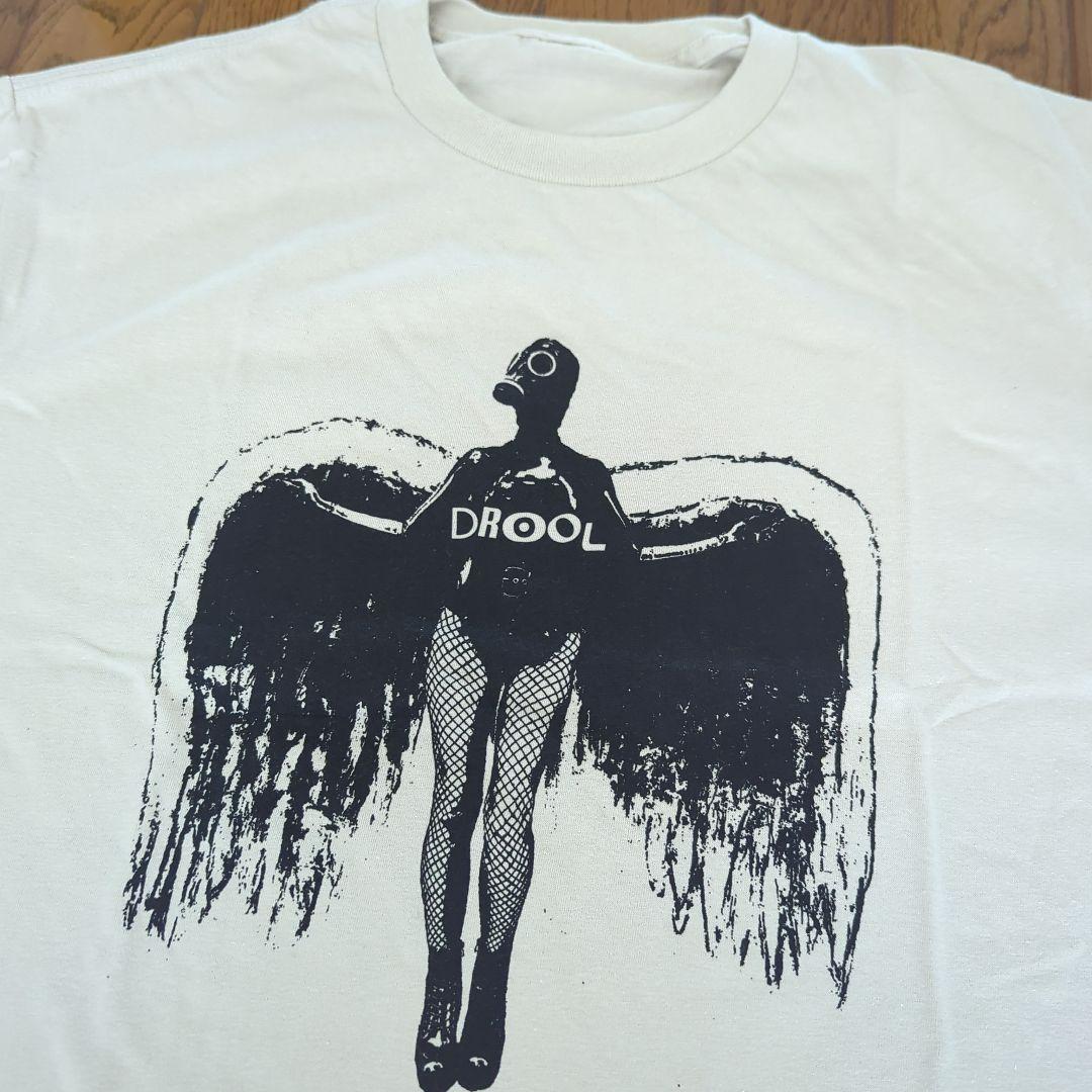 アートTシャツ “In Utero” モチーフ／砂色／Lサイズ