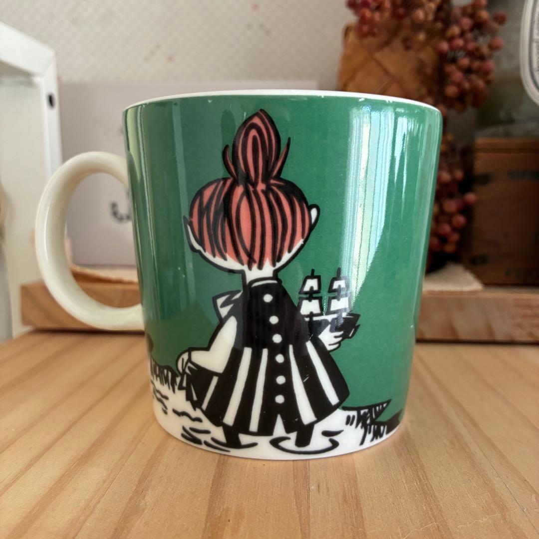 アラビア　スライディングミー　マグカップ　ムーミンマグ　リトルミィ　廃盤