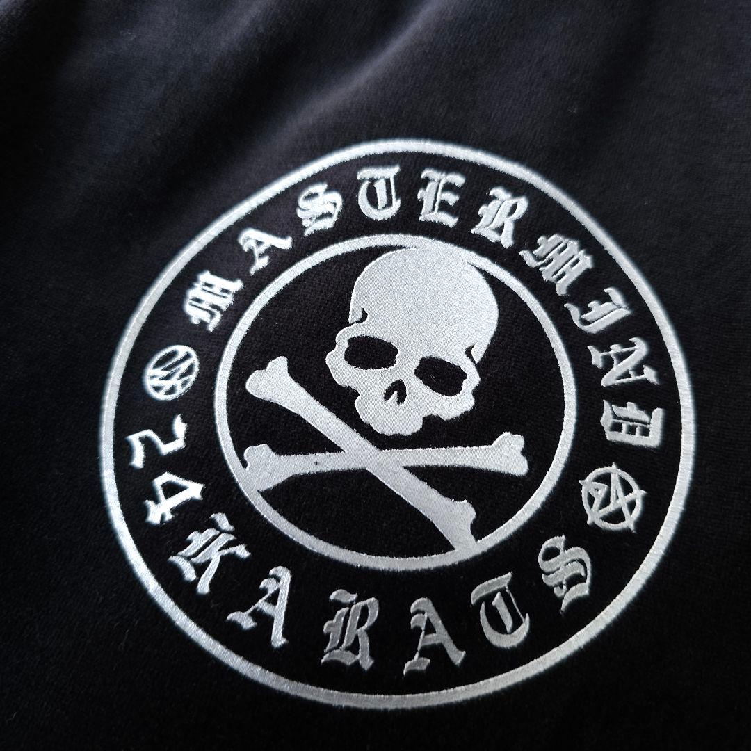 限定【24カラッツ×マスターマインド】 ベロア素材 セットアップジャージM 黒 限定【24カラッツ×マスターマインド】 ベロア素材 セットアップジャージM 黒