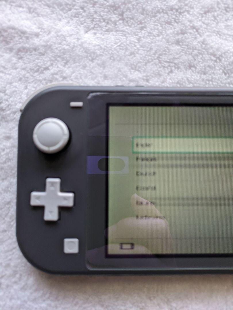Nintendo Switch Lite グレー　ジャンク