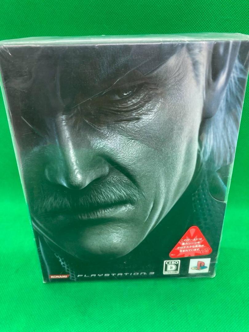 未開封品】メタルギアソリッド4 初回生産版 PS3 プレステ3