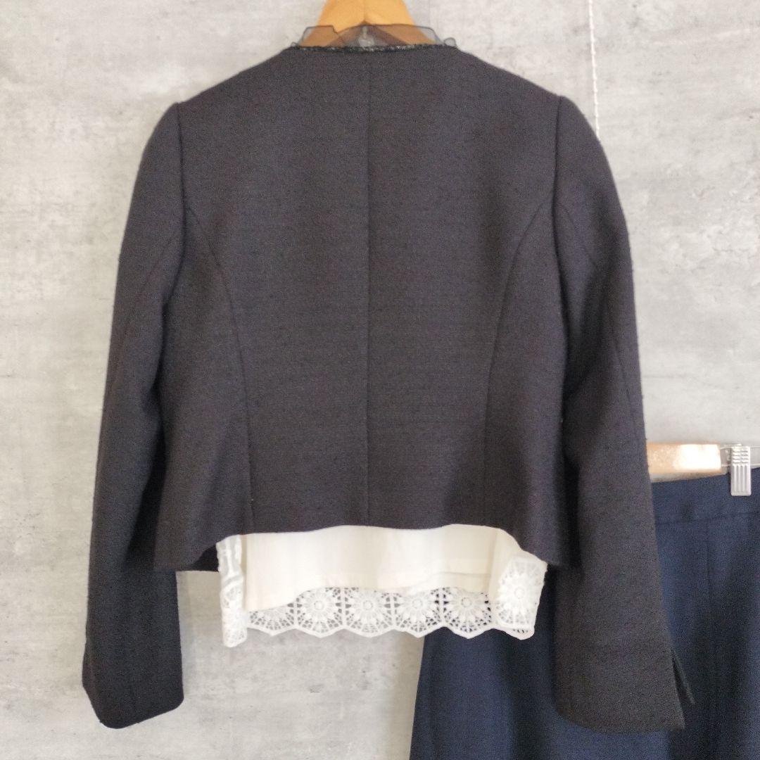 美品Rustendurg×LEPSIMセレモニースーツ M ネイビー 黒スカート