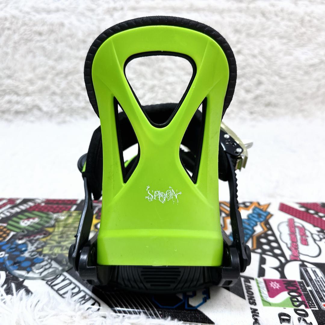 SPOON BOMBER ジュニア スノーボードセット スノボー 118cm