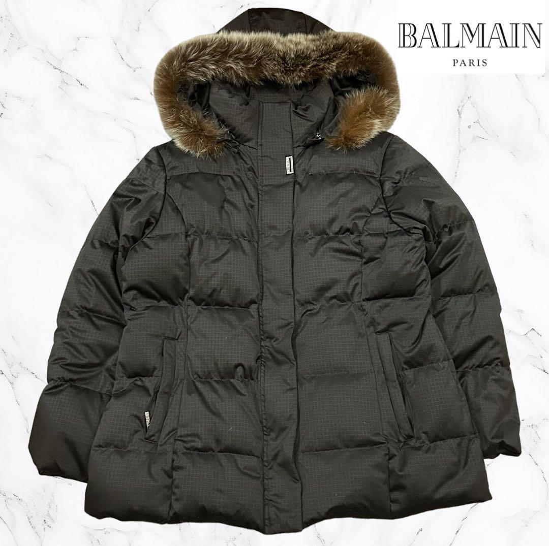 BALMAIN バルマン ダウンコート [スペシャルセール！！] 高品質 49.0 ...