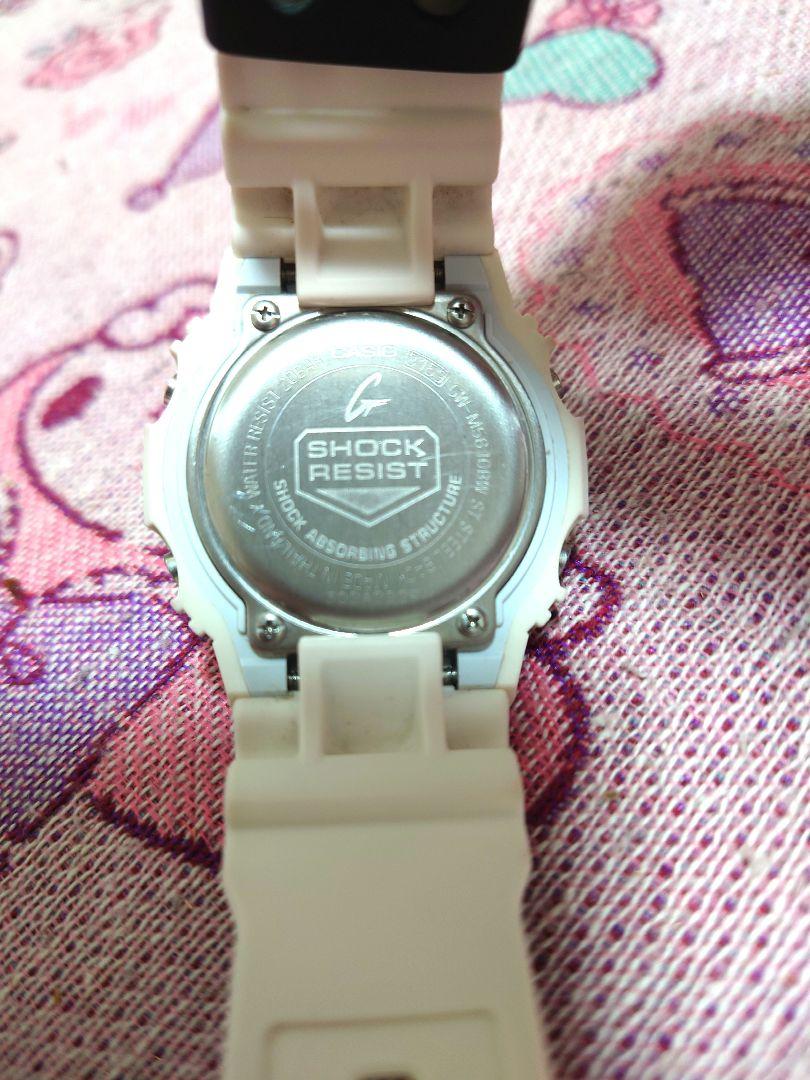 【ほぼ未使用】CASIO G-SHOCK ゼブラカラー 電波ソーラー