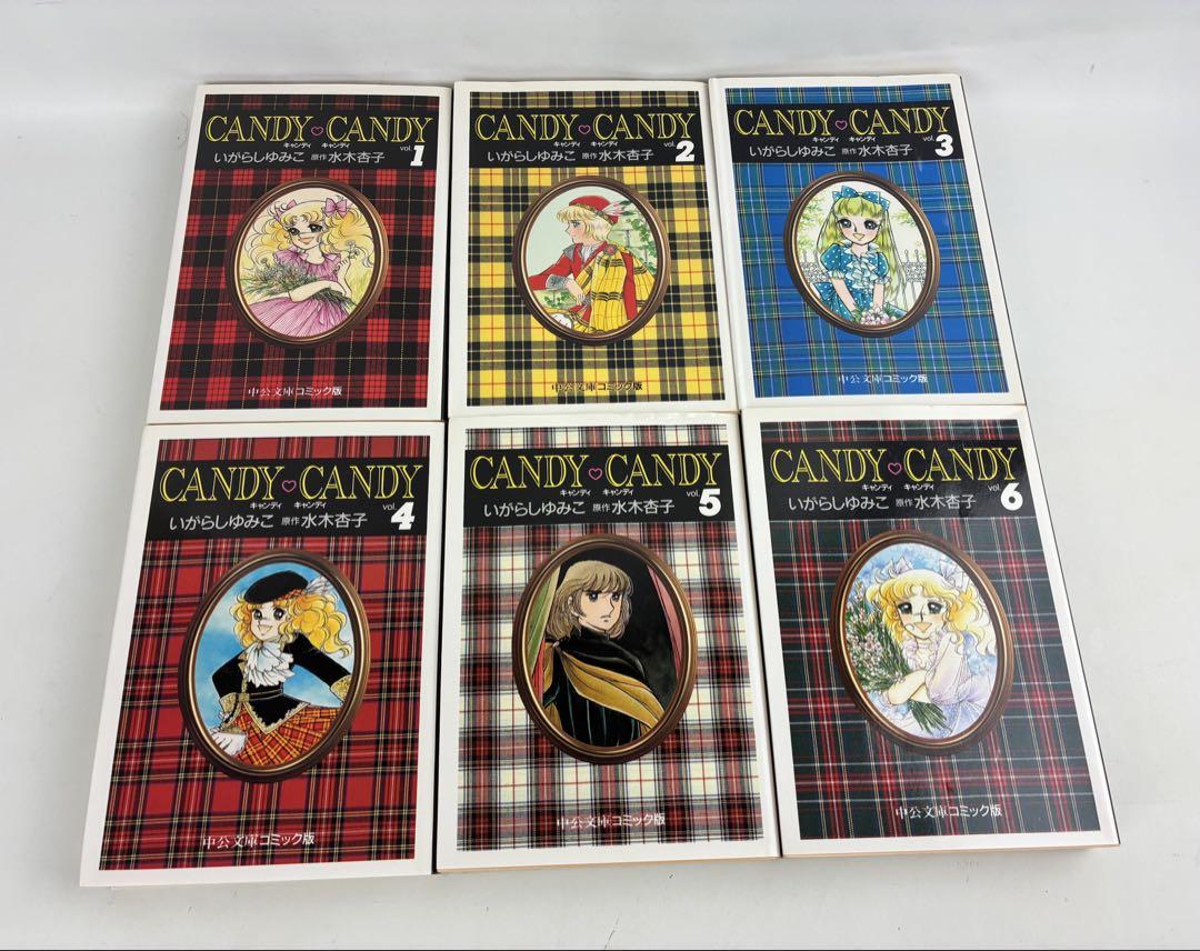キャンディ・キャンディ 文庫版　全6巻セット いがらしゆみこ